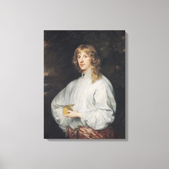 James Stuart Duke von Richmond und Lennox Leinwanddruck (Vorderseite)