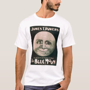 James T. Powers im blauer Mond-Theater T-Shirt