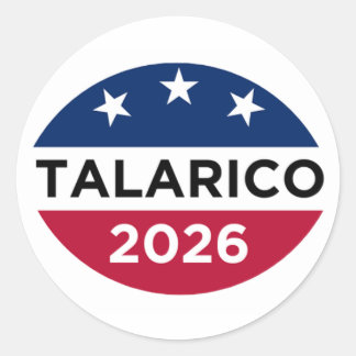James Talarico 2026 Kampagne Aufkleber