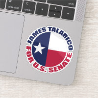 James Talarico für den US-Senat Texas-Flagge Lapto