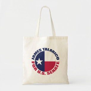 James Talarico für den US-Senat Texas-Flagge Tragetasche