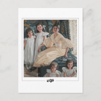 James Tissot #106 - Feine Kunst Postkarte