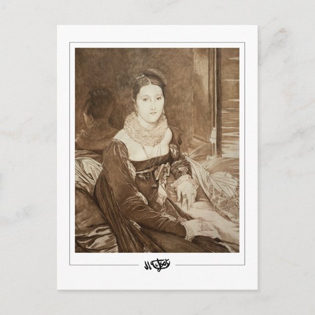 James Tissot #408 - Fine Art Postkarte (Vorderseite)