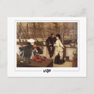James Tissot #602 - Feine Kunst Postkarte