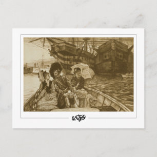 James Tissot #800 - Feine Kunst Postkarte