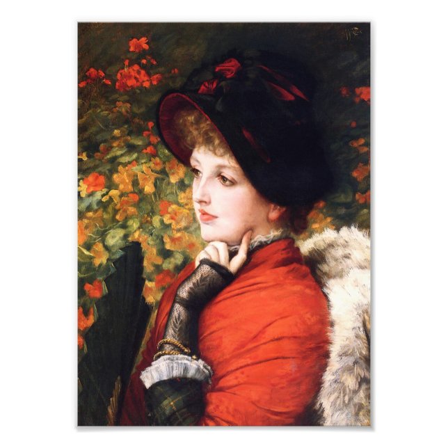 James Tissot Art der Beauty Print Fotodruck (Vorne)