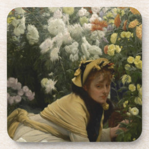James Tissot Chrysanthemums Untersetzer