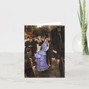 James Tissot La Demoiselle d'Honneur Carte de Note