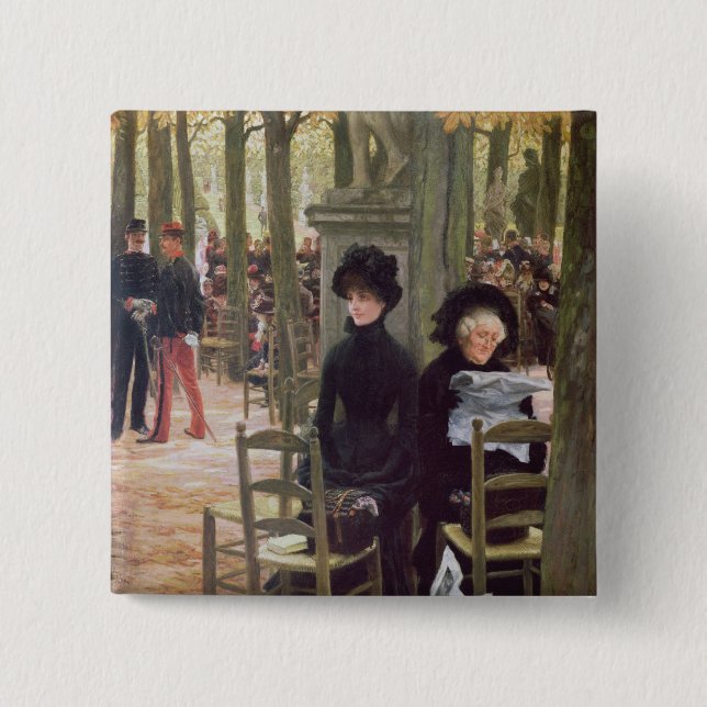 James Tissot | ohne eine Mitgift, 1883-5 Button (Vorderseite)