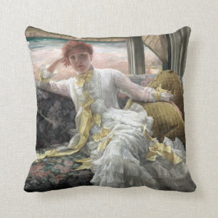 James Tissot Seaside (Ausgabe eines Porträts im Ju Kissen