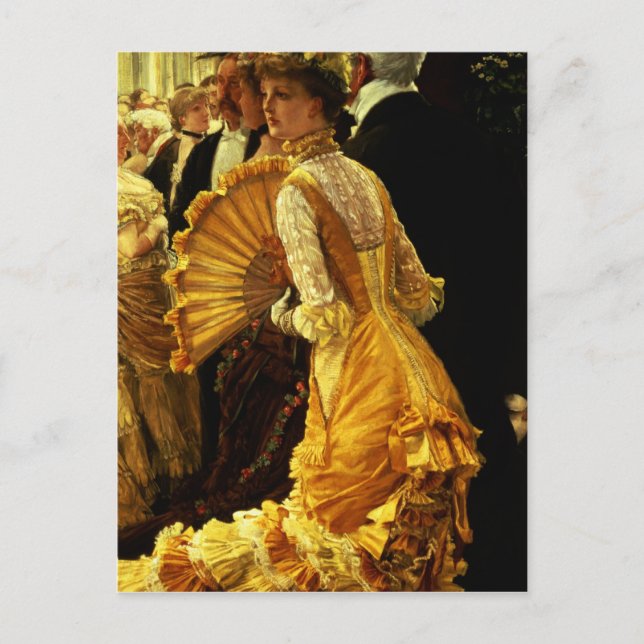 James Tissot | The Ball, c.1878 Postkarte (Vorderseite)