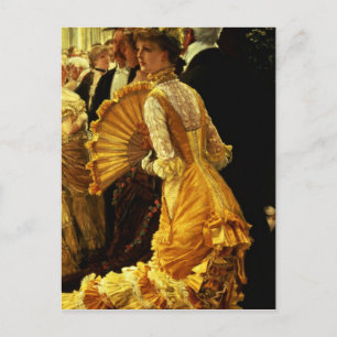 James Tissot   The Ball, c.1878 Postkarte