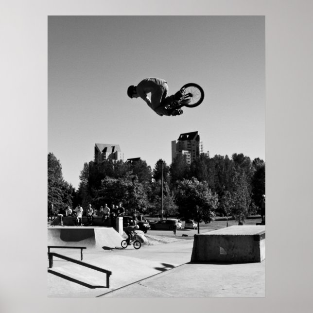 James Van De Kamp BMX Table Poster (Vorne)