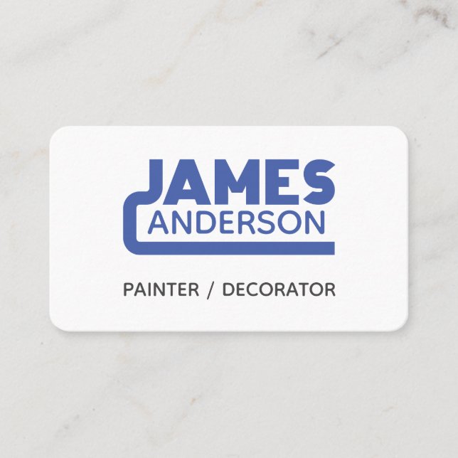 James Visitenkarte (Vorderseite)