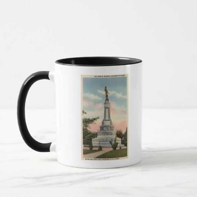 James W. Marshall Monument View # 1 Tasse (Links)