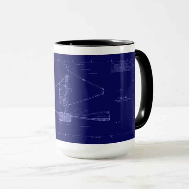 James Webb enthüllt das Blueprint des Universums Tasse (VorderseiteRechts)