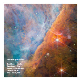 James Webb Orion Constellation Bar (NIRCam Image) Fotodruck