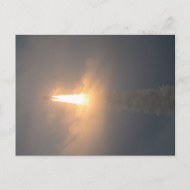 James Webb Rocket Start Postcard Postkarte (Vorderseite)
