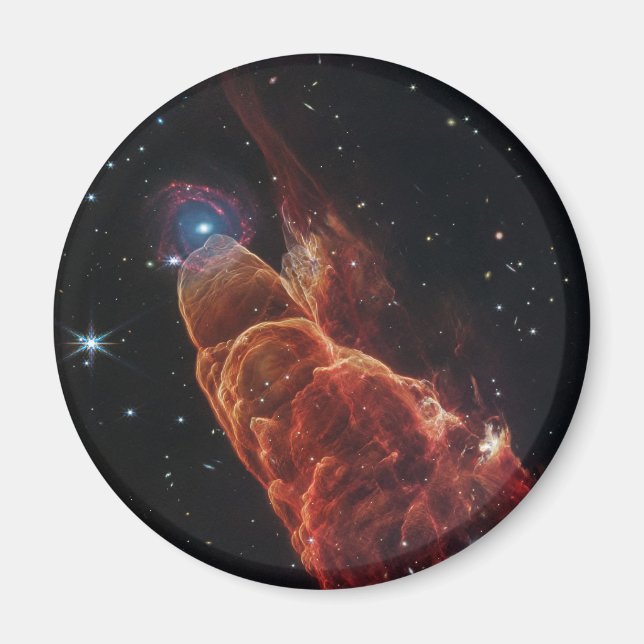 James Webb Space Telescope Cosmic Tornado Magnet (Vorne)