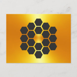 James Webb Space Telescope Design Postcard Postkarte