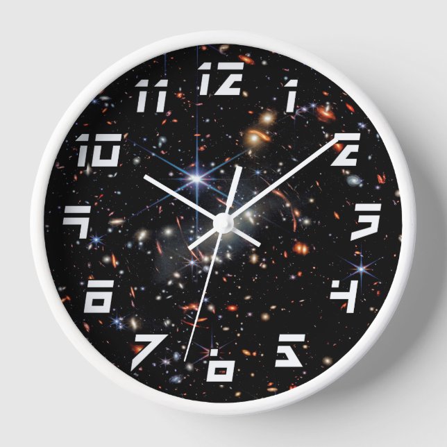 James Webb Space Telescope First Deep Field Uhr (Vorderseite)