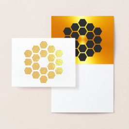 James Webb Space Telescope Gold Foil Card Folienkarte