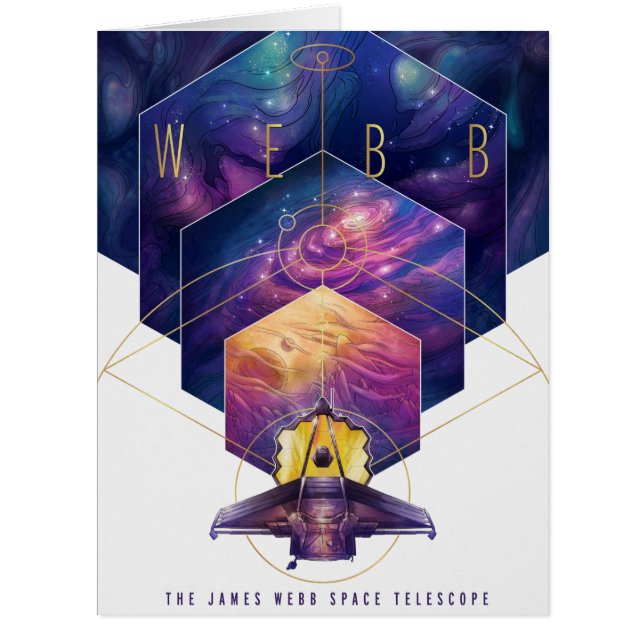James Webb Space Telescope Illustration Artwork (Vorderseite)