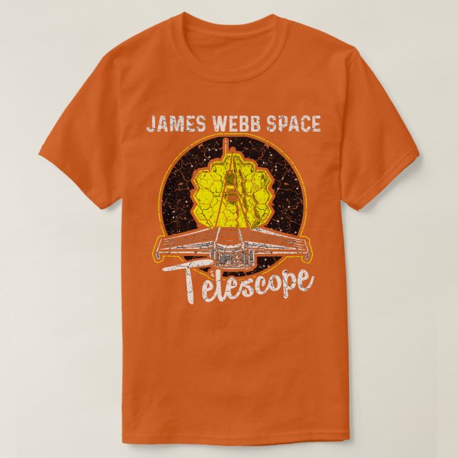 James Webb Space Telescope JWST 9 T-Shirt (Design vorne)