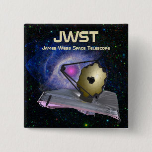 James Webb Space Telescope JWST Button