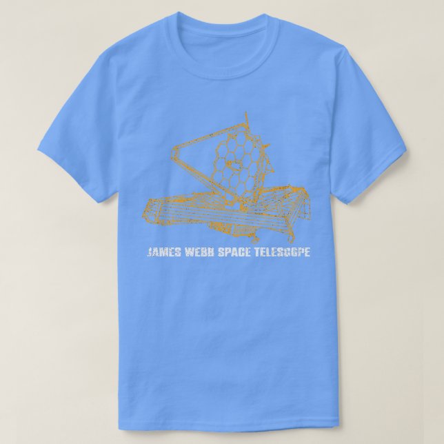 James Webb Space Telescope JWST T-Shirt (Design vorne)