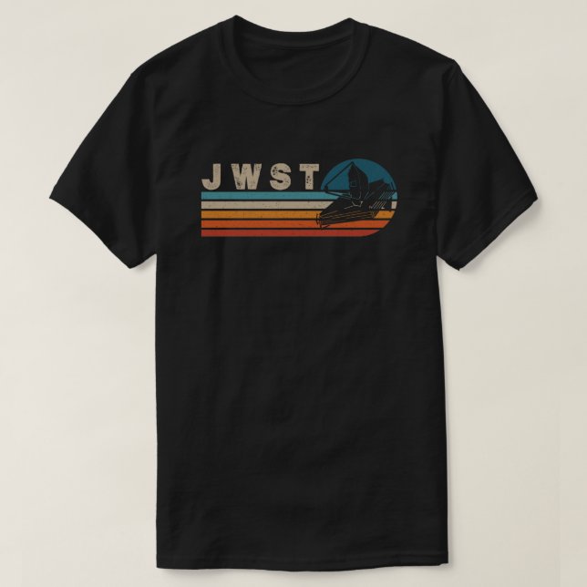 James Webb Space Telescope - JWST Telescope T-Shirt (Design vorne)