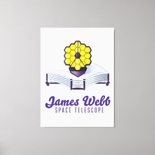 James Webb Space Telescope. leinwand druck