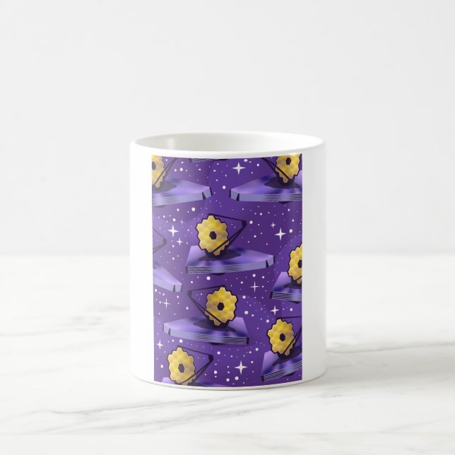 James Webb Space Telescope Muster Kaffeetasse (Mittel)