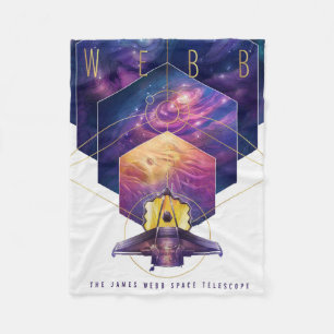 James Webb Space Telescope Poster. Fleecedecke