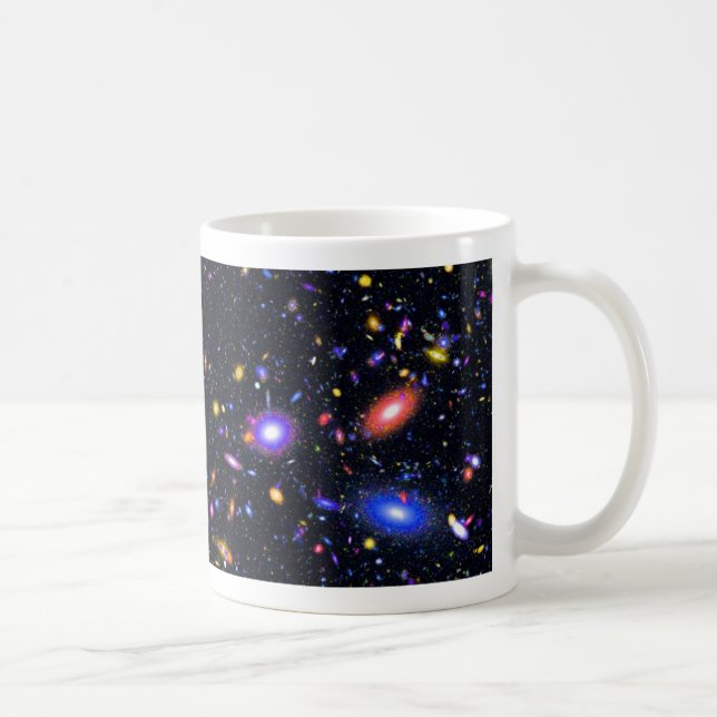 James Webb Space Telescope Simulation - Pop Art Kaffeetasse (Rechts)