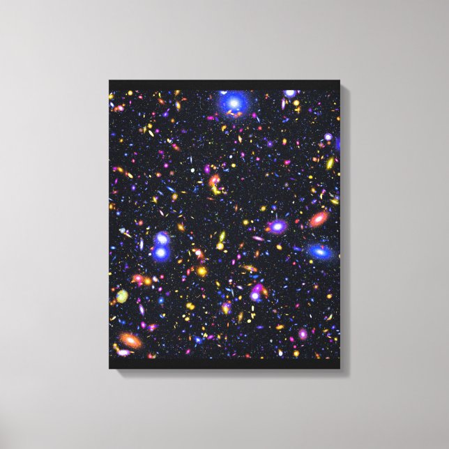 James Webb Space Telescope Simulation - Pop Art Leinwanddruck (Vorderseite)