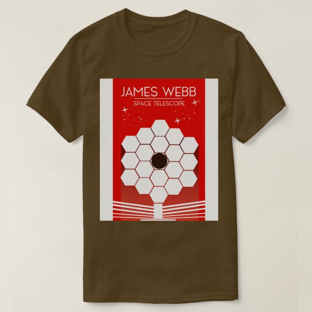 James Webb Space Telescope T-Shirt (Design vorne)