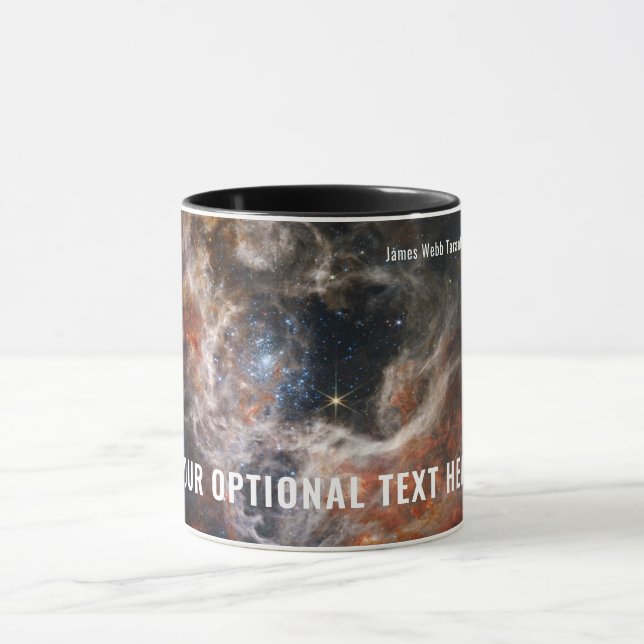 James Webb Space Telescope Tarantula Nebula NIRCam Tasse (Zentrum)