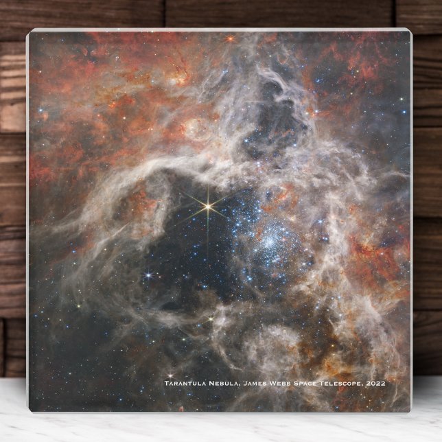 James Webb Tarantula Nebula Hi-Res Image 2022 Glasuntersetzer (Von Creator hochgeladen)