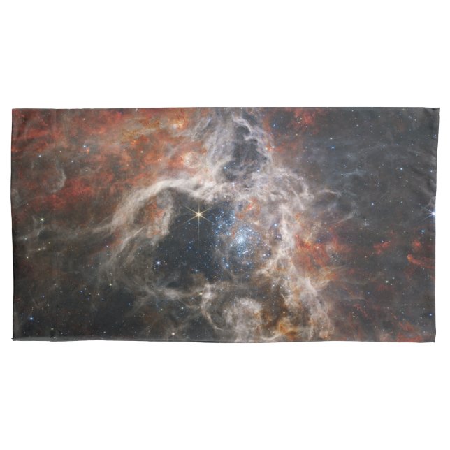 James Webb Tarantula Nebula Hi-Res Image 2022 Kissenbezug (Vorderseite)