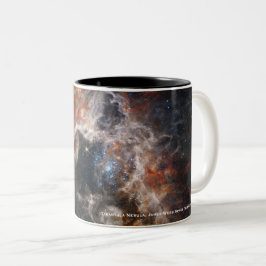 James Webb Tarantula Nebula Hi-Res Image 2022 Zweifarbige Tasse