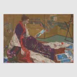 James Whistler - Caprice in Lila und Gold Seidenpapier
