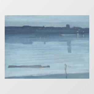 James Whistler - Nocturne: Chelsea Fensteraufkleber