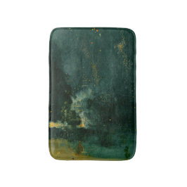 James Whistler - Nocturne in Black and Gold Badematte