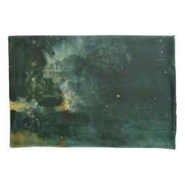 James Whistler - Nocturne in Black and Gold Kissenbezug