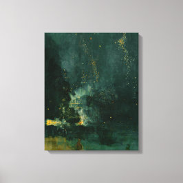 James Whistler - Nocturne in Black and Gold Leinwanddruck