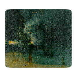 James Whistler - Nocturne in Black and Gold Schneidebrett