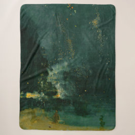 James Whistler - Nocturne in Black and Gold Sherpadecke