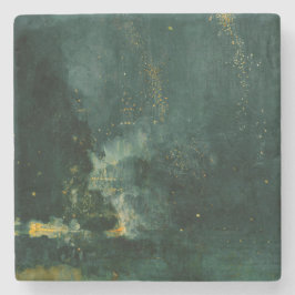 James Whistler - Nocturne in Black and Gold Steinuntersetzer