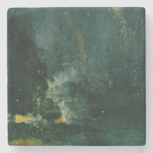 James Whistler - Nocturne in Black and Gold Steinuntersetzer